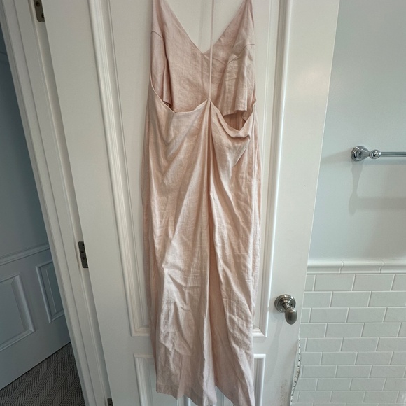 Andrea & Joen Light pink soft linen shift dress - Picture 7 of 13